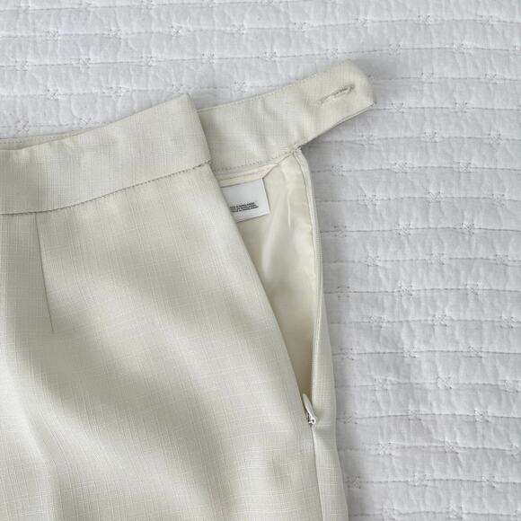 New Le Suit Women's 2 Piece Single Breasted Blazer and Pant Suit Set in Ivory 8 - Picture 11 of 14